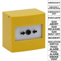 ReSet Call Point Yellow Series 11 Dual Mount