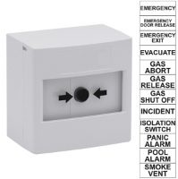 ReSet Call Point White Series 11 Dual Mount