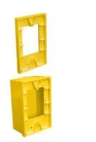 Yellow Back Box & Spacer for Stopperstation #1-3-4&7