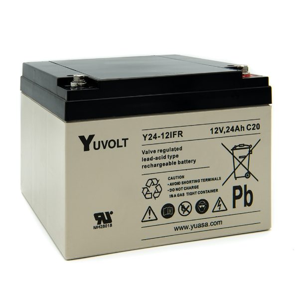 Yucel 24Ah 12V SLA Battery, Flame Retardant