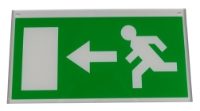 BLE Arrow Left/Right Legend for BE10 Exit Sign