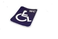 Disabled WC Sticker