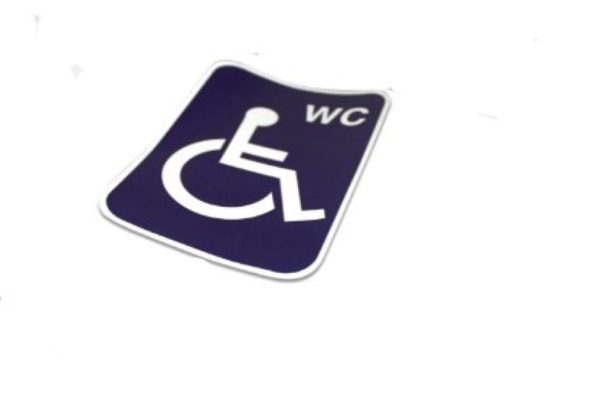 Disabled WC Sticker