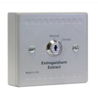 Kentec extinguishant extract key switch