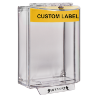 Universal Stopper Cover - Surface - Yellow - Custom Label