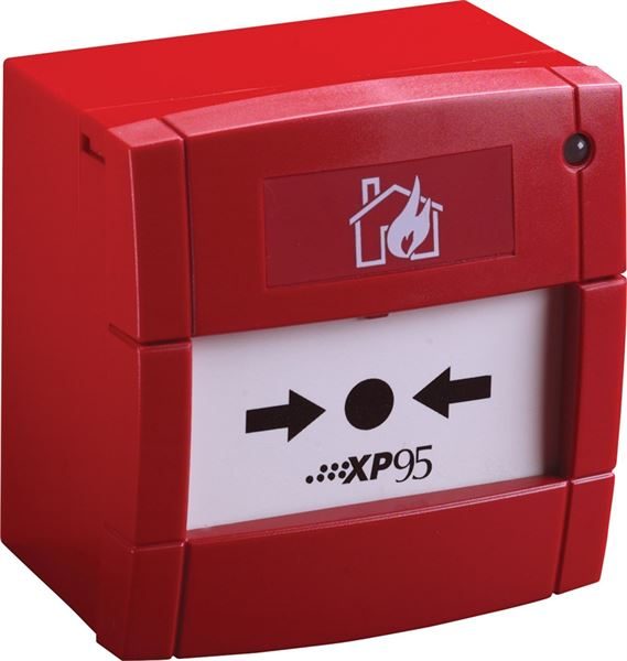 Analogue Call Point With Isolator Red XP95