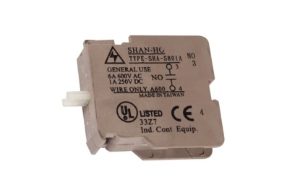 Extra N/O contact for 0-1-3-4 StopperStation6A @ 600VAC