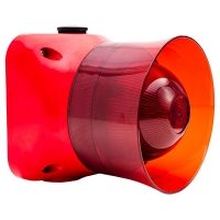 VALKYRIE Conventional Wall Mount Sounder, Red, IP65