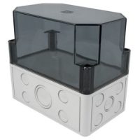 Lid for Hochiki Small DIN Mounting Box Grey