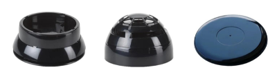 Apollo Fire detector in black from different angles