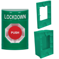 S/Station-Green- Push&Turn-Reset Lockdown