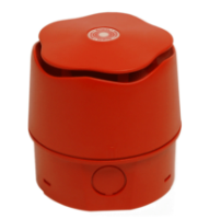 Banshee Excel Lite Sounder/Beacon Red Lens Red Deep Base
